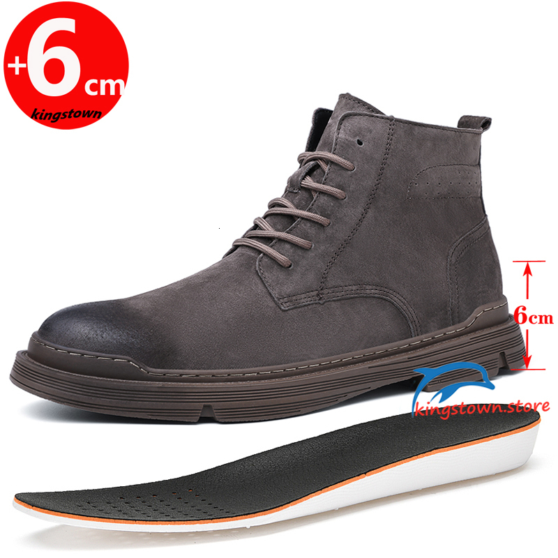 

Boots Sneakers Man Ankle Elevator Height Increase Shoes for Men Insole 6CM Taller Heel Lift Inserts 221114, 6cm-height