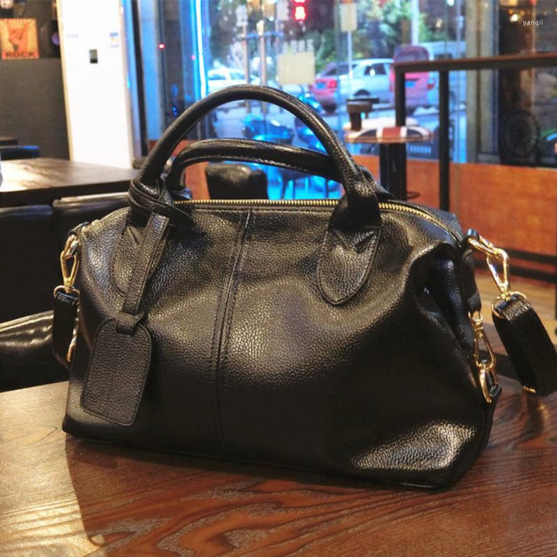 

Evening Bags Fashion Boston Handbags Women Large Capacity Tote Shoulder Designer Crossbody, Black