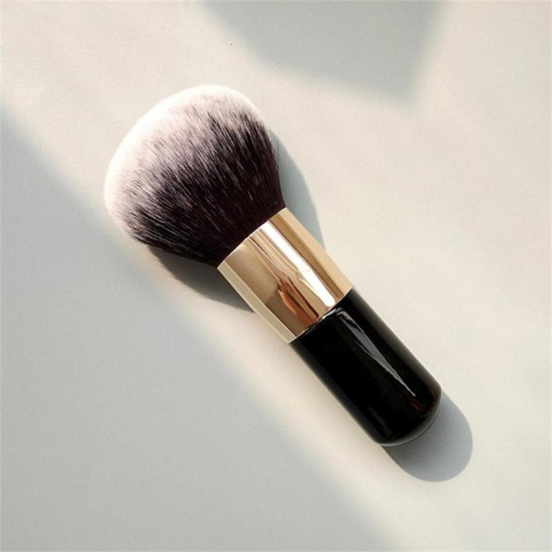 

Makeup Brushes 1 Pcs Large Loose Powder Brush Black Pink Wool Fiber Big Fat Pier Multi Functional Beauty Tool