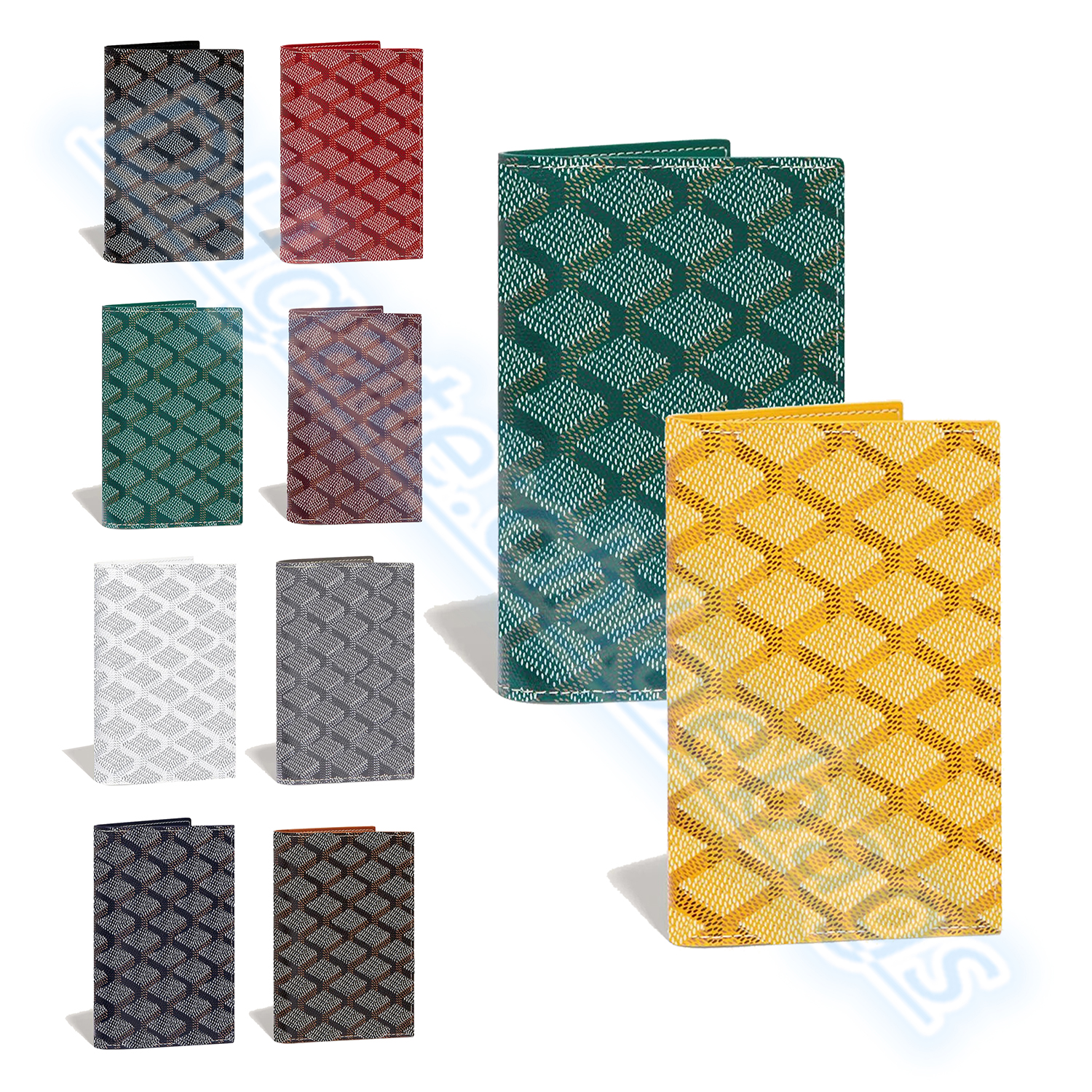 

GRENELLE Wallets Bag Lambskin quality Coin Purse Interior Slot Genuine Leather key chain Luxurys Designers Men Women's Holders wristlets card case pocket organizer, Carton