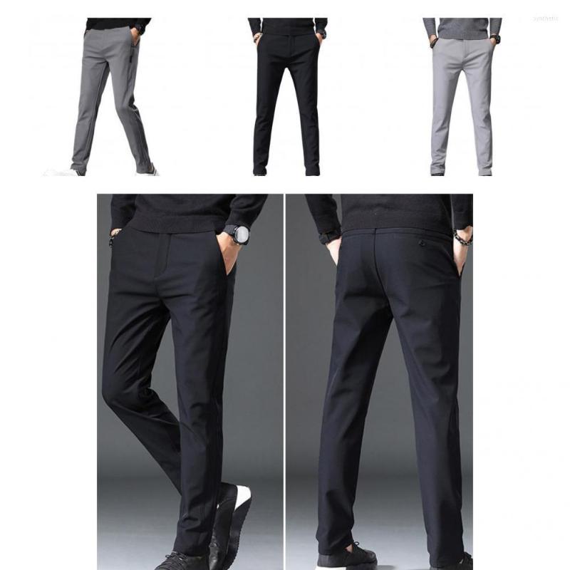 

Men' Pants Stylish Sports Trousers All Match Bottoms Men Slim Stretchy, Dark gray