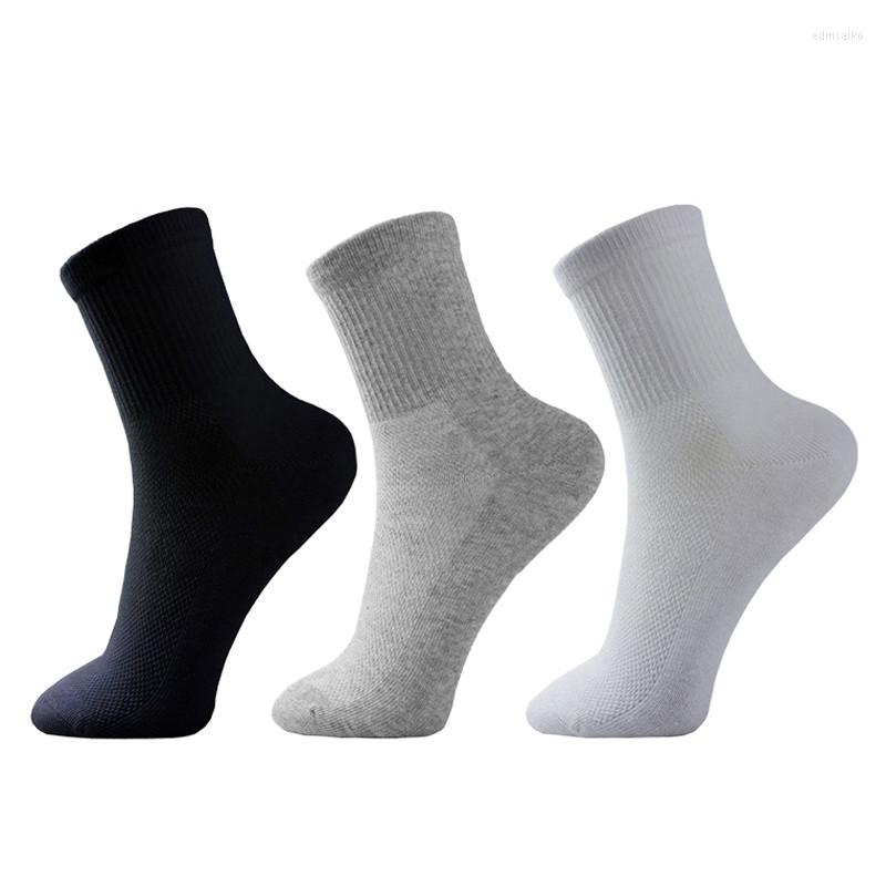 

Men's Socks 20Pcs 10Pair Solid Mesh Plain Classic Men Summer Breathable Thin Short Calcetines Hombre Size EUR 38-43, 10 pairs black