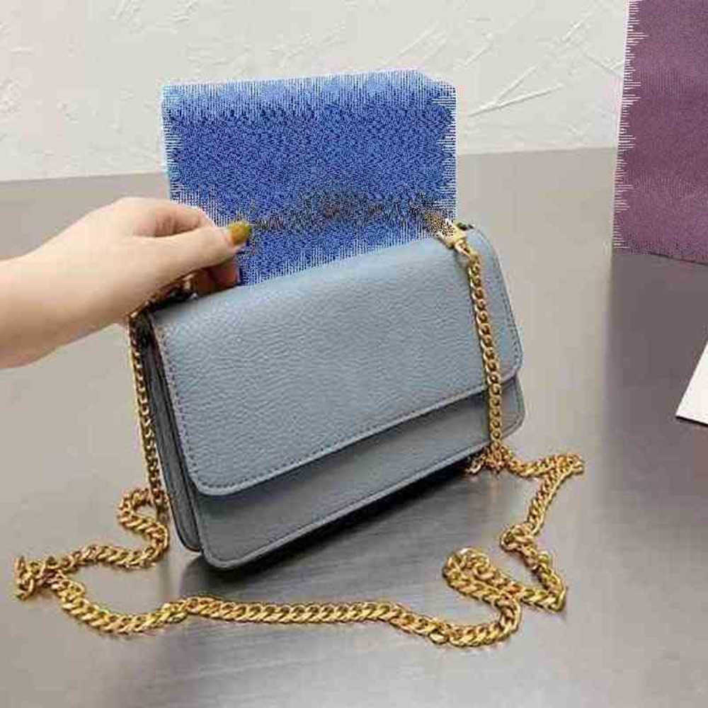 

Shoulder Bags Luxury Brand Designer Fashion Simple Small Square Bag Women's High Quality Real Leather Clutch Chain Mobile Phone Handbags 211220