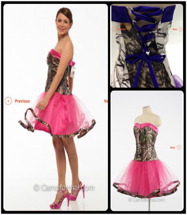 

2016 New Arrival Short Camo Bridesmaid Dresses A Line Strapless Tulle Rose Cheapest Bridesmaid Dress With Lace Up5307485