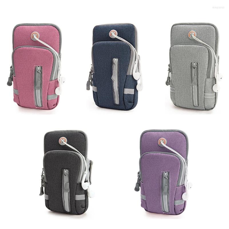 

Outdoor Bags Armband Case Wrist Running Sport Luminous 6.7inch Phone Cell Belt, H s