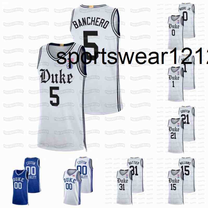 

Duke Blue Devils 2021 22 Ncaa Basketball Jersey Paolo Banchero Wendell Moore Jr Trevor Keels Mark Williams Jeremy Roach Joey Baker A J, Mens s-3xl