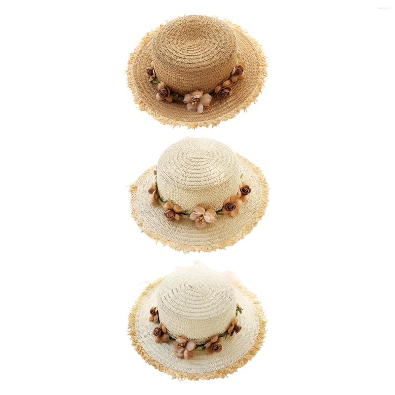 

Wide Brim Hats Women Summer Straw Caps Hat Protection Party Sombreros Foldable Sun For Dress Spring Travel Girls, Beige