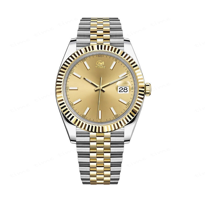 

Men's automatic watch Business style Stainless steel quality Sapphire glass 50m waterproof, Colour2