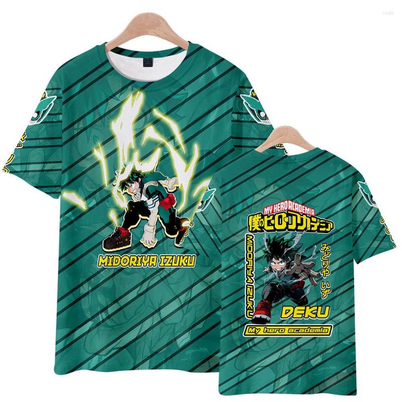 

Men's T Shirts Est Summer Boys Girls Kids Shirt Japan Anime My Hero Academia T-shirt Harajuku O-Neck Short Sleeves Children Adult Clothes, 3dshipped as shown