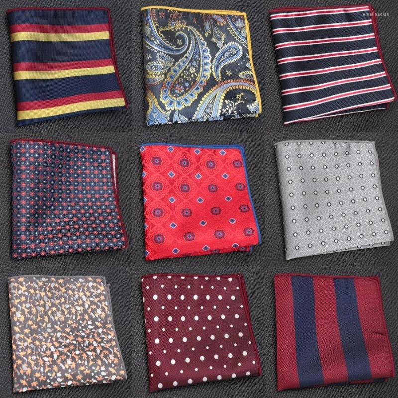 

Bow Ties Handkerchief Luxury Hankies For Men Gift Business Hanky Pocket Square Towel Fashion Formal Dress Accessories Tie Cravat