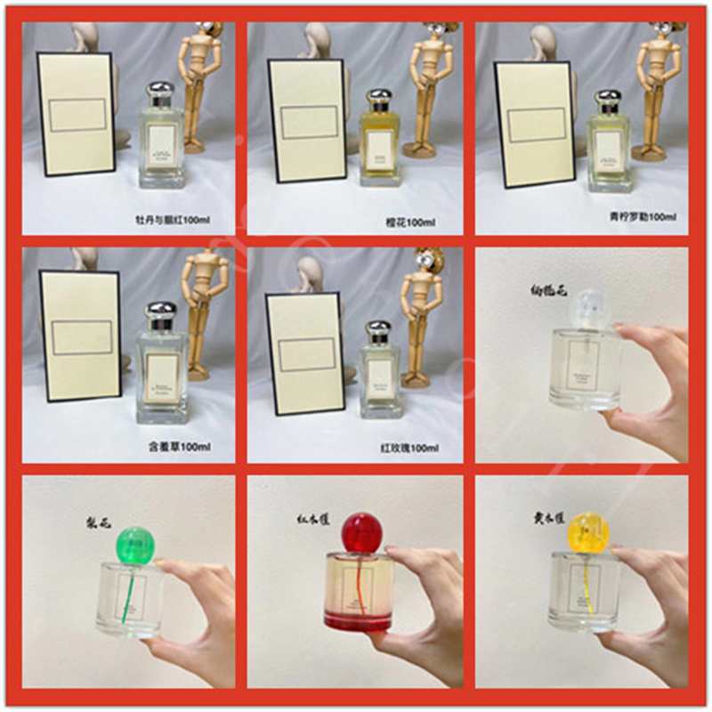 

Nice Quality 100ml Perfume For Girl Lady Women J&M Parfume Frangipani Flower Nashi Blossom Red Hibiscus Yellow Hibiscus Orange Blossoms Lime Basil Brand fragrance