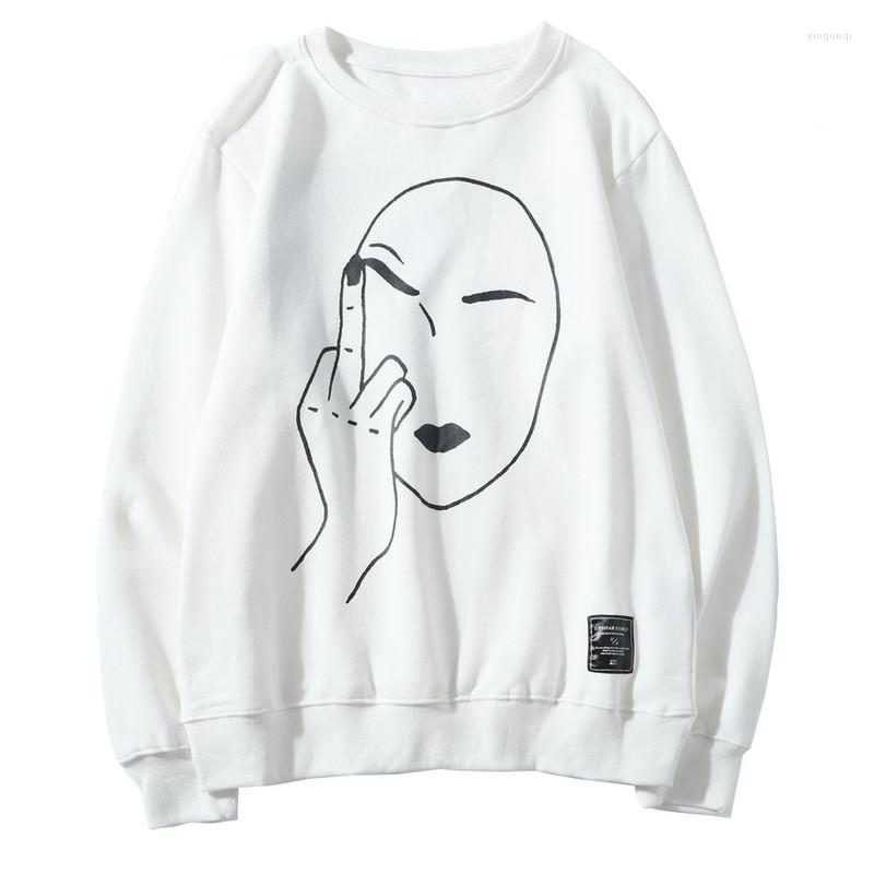 

Men's Hoodies 2022 Men Hip Hop Harajuku Fashion Casual Pullover Hoodie Tops Male Creative Print Long Sleeve Sweatshirts Streetwear, Black