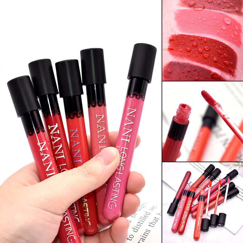 

Lip Gloss Muticolor Lipstick Silky Texture Non Stick Cup Moisturizing Long Lasting Velvet Matte Glaze SUB Sale, 25