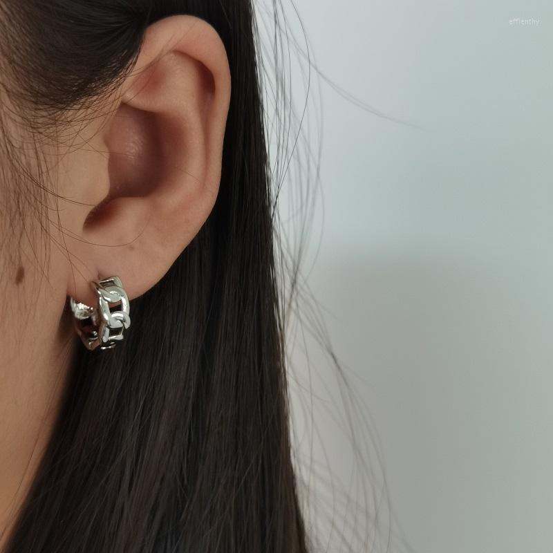 

Hoop Earrings Silver Simple Earring Man Women Hipster Hip Hop Style Fashion Korean Design Party Jewelry Accessories 2022 Arrival
