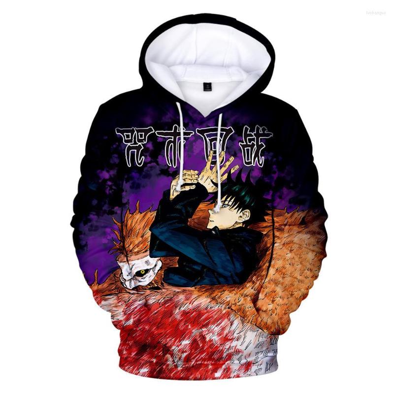 

Men' Hoodies 2022 Anime Jujutsu Kaisen 3d Print Sweatshirt Men Women Fashion Oversized Hoodie Hip Hop Pullover Coats Clothing, 09
