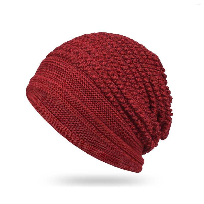 

Berets Mens Earmuff Cap Women Winter Hat Cold Weather Hood Outdoor Sports Windproof Knit Fuzzy For