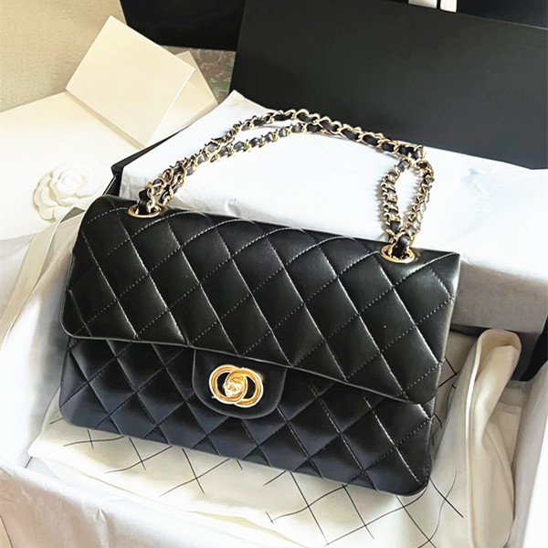 

Clutch Flap channel Classic Shoulder CF Bags luxury designer lambskin WOC cosmetic 7A quality boy Gold chain Leather pochette handbag quilted 19 clutch caviar Bag, Box