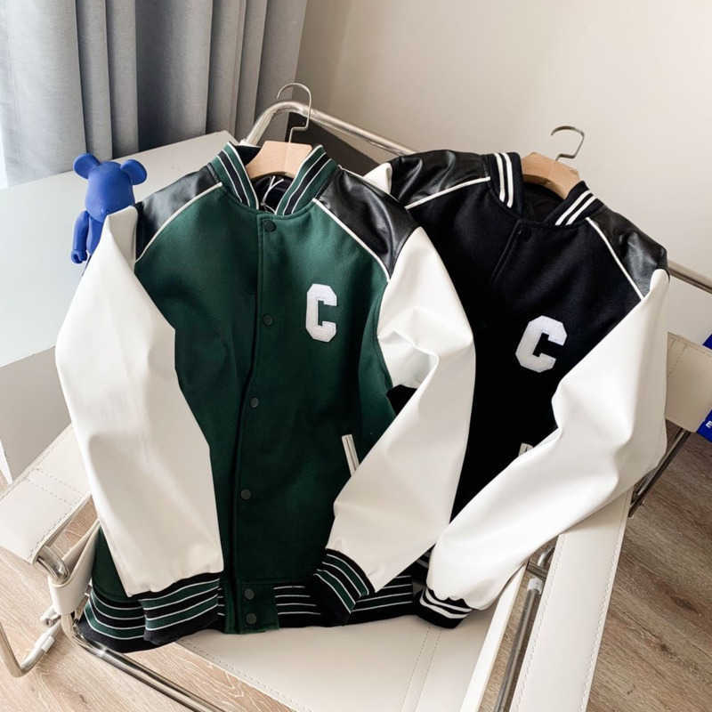 

mens jacket ce designer jackets retro patchwork letter cardigan trench coats warm parka coat oversize outerwear, Black
