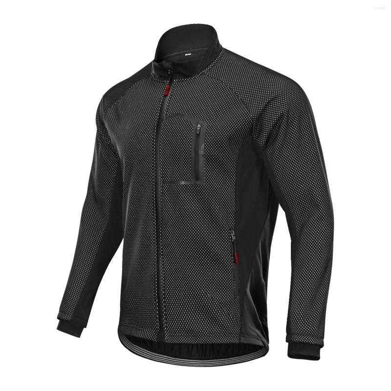 

Racing Jackets Winter Warm Up Thermal Fleece Cycling Jacket Bicycle MTB Road Bike Clothing Windproof Waterproof Long Jersey, Picture shown