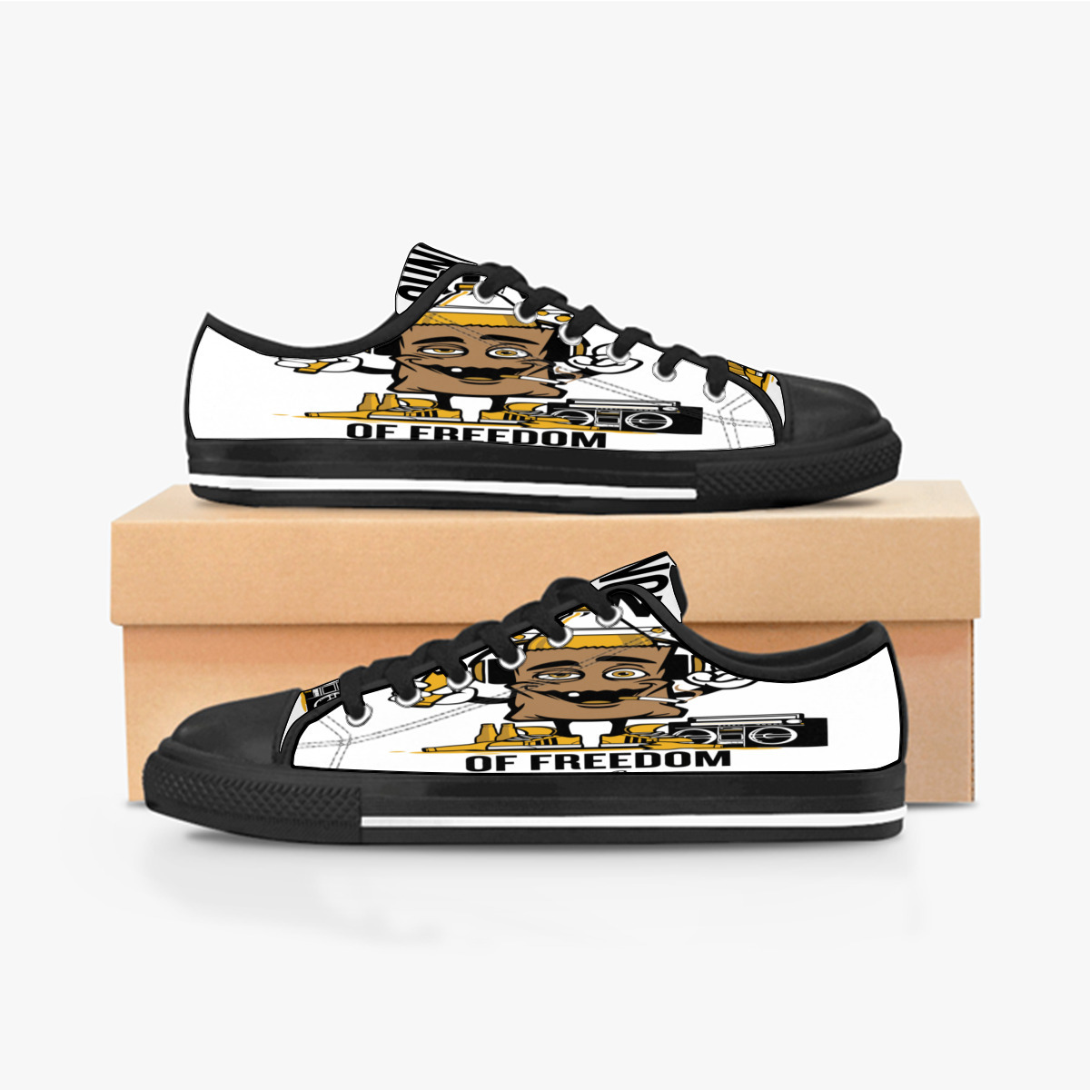 

Custom shoes Classic Canvas Low cut Skateboard casual triple black Accept customization UV printing low mens womens sports sneakers Breathable color 137, Notice