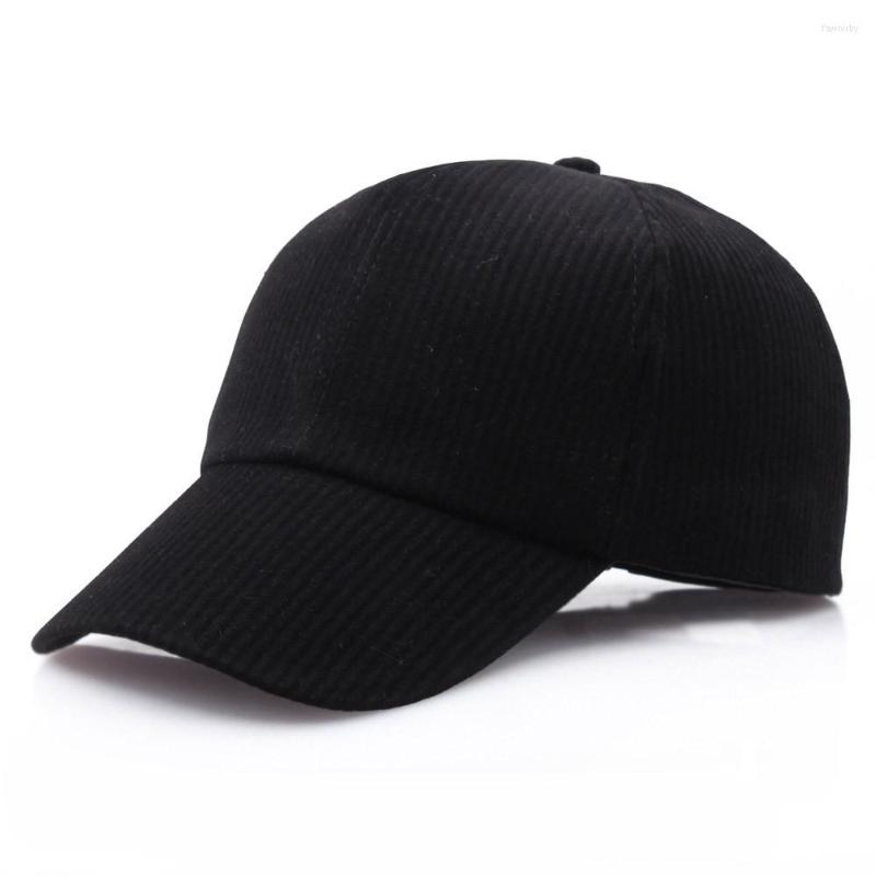 

Ball Caps Hat Bill Cap Casual Couple Baseball Hats Unisex Solid Corduroy Adjustable Color Big For Women