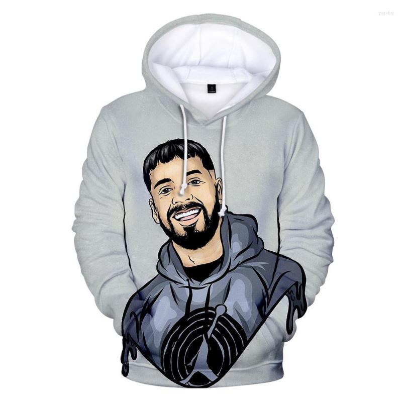 

Men's Hoodies Fashion Anuel Men/women Harajuku Hip Hop Streetwear Sweatshirt 3D Print Clothes
