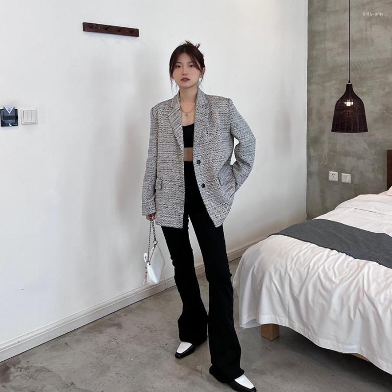 

Women' Suits Elegant Suit Autumn Jacket Women' Stylish Weaving Blazer Mujer De Moda 2023, Picture color