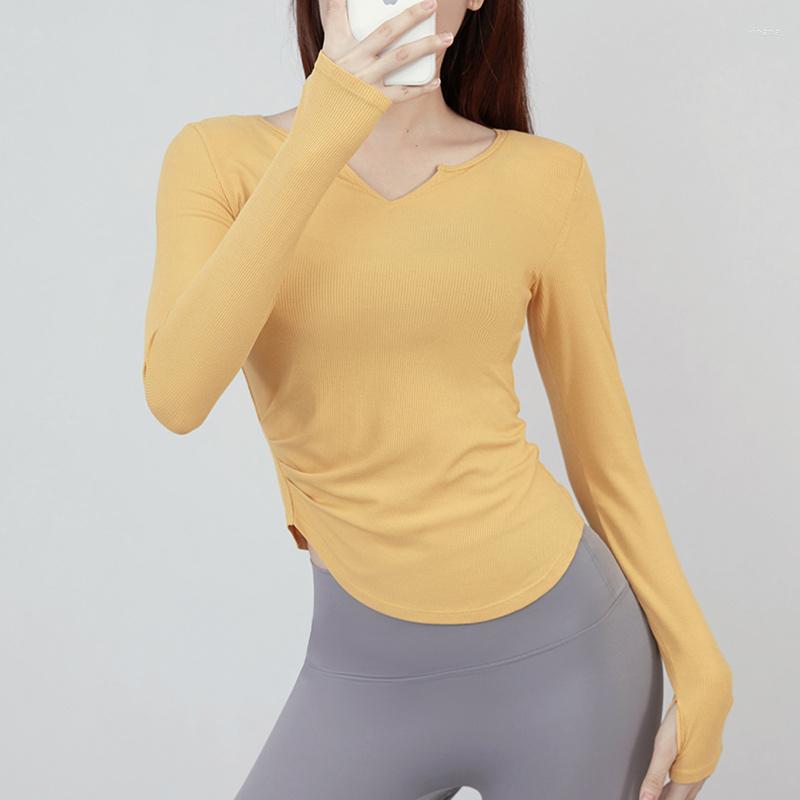 

Active Shirts Willarde Fitness Yoga Tops Long Sleeve Sport Top Gym Sports Wear For Women Push Up Running Full Clothes, Fbf21887