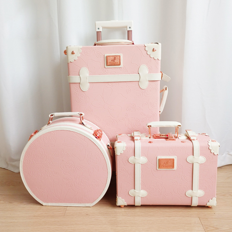 

Suitcases Luggage universal wheel suitcase net red macaron trolley case small male and female students password box 221114