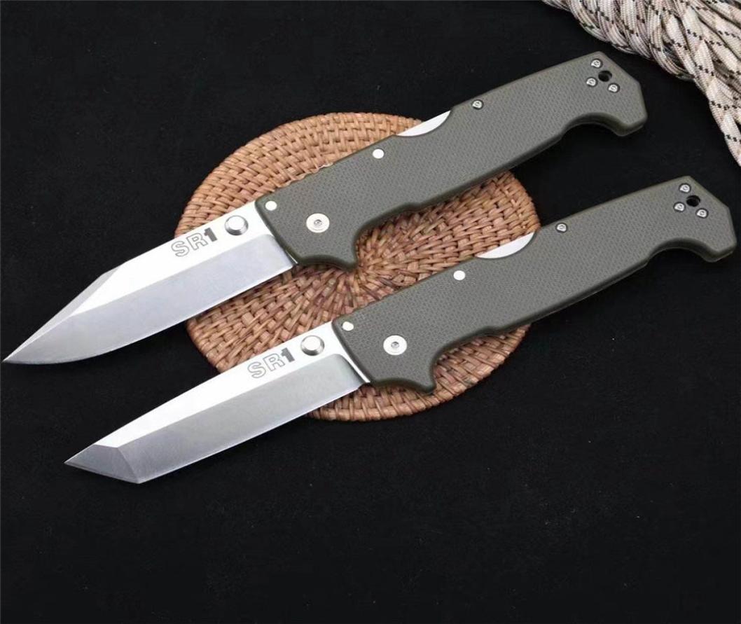 

2022 Cold Steel 62L SR1 folding knife S35VN Blade G10 Steel Handle Survival Pocket Knives Outdoor Camping Hunting EDC TOOLs9234363