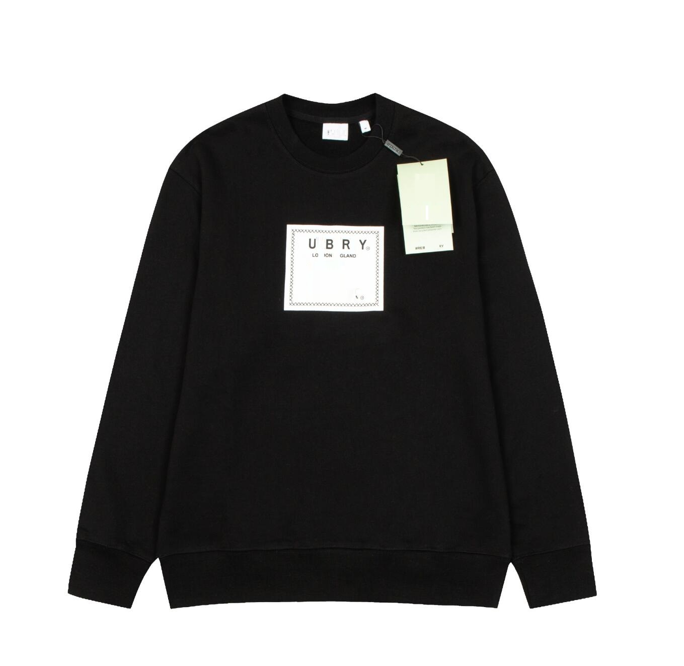 

22SS Men's Hoodies & Sweatshirts Fashion Jumpers Mens Clothing Horse Printing Long Sleeve Pullover Man Casual Sportswear Crewneck Hoody, Black pants