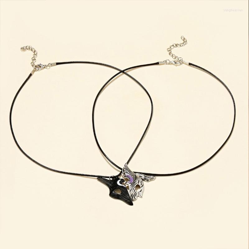 

Pendant Necklaces Game Necklace For Girls Boys 2Pcs Couple Friendship
