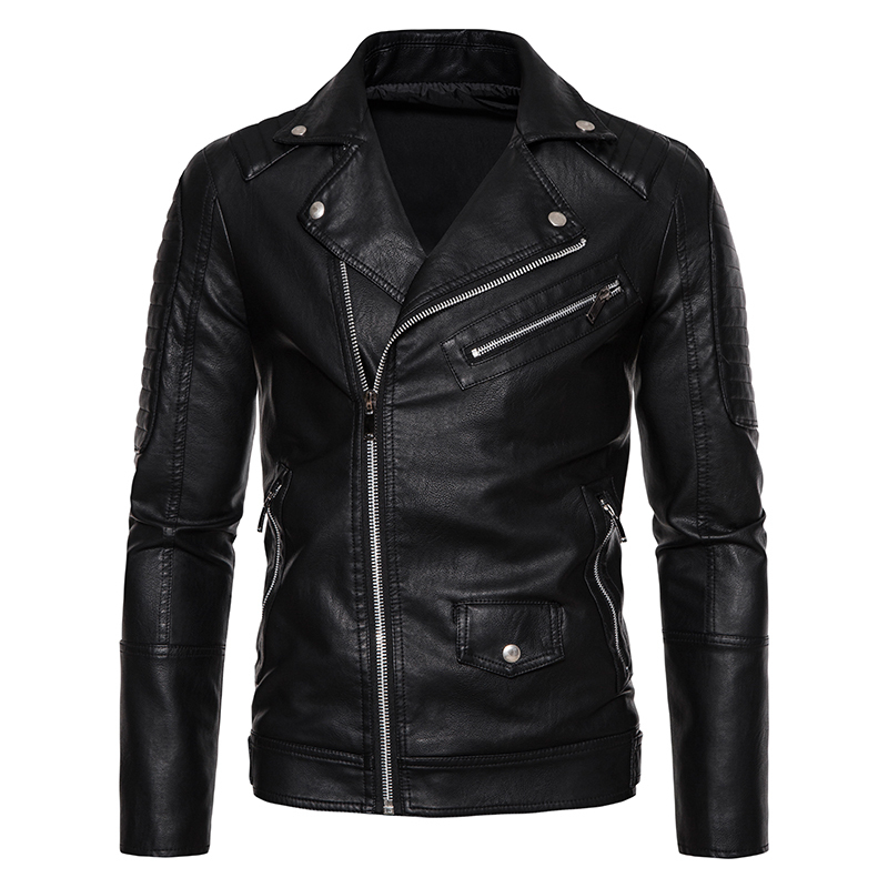 

Men's Fur Faux Fur Black Leather Jackets for Men Jaqueta Masculina Quality PU Leather Jackets Coats Male Punk Style Moto Jackets Men Clothing 221114, Camel
