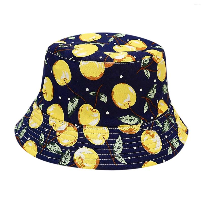

Ball Caps Hat Print Sun Fruit Men's Women's And Double-Sided Tropical Hip-Hop Baseball Satin Cap Distressed Red, White