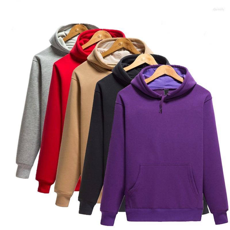 

Men's Hoodies Autumn Casual Blank Warm Hoodie Men Oversize Heavy Cotton Plain Pullover Sweatshirt Man Fashion Solid Plus Size For Male, Royal blue