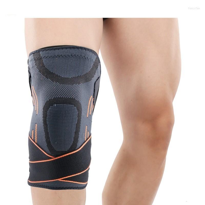 

Knee Pads Universal Elastic Protective Motions Bandage Breathable Anti-slip Fitness Kneepads Safety Sports Protection Gear Q1127CMC, Picture shown