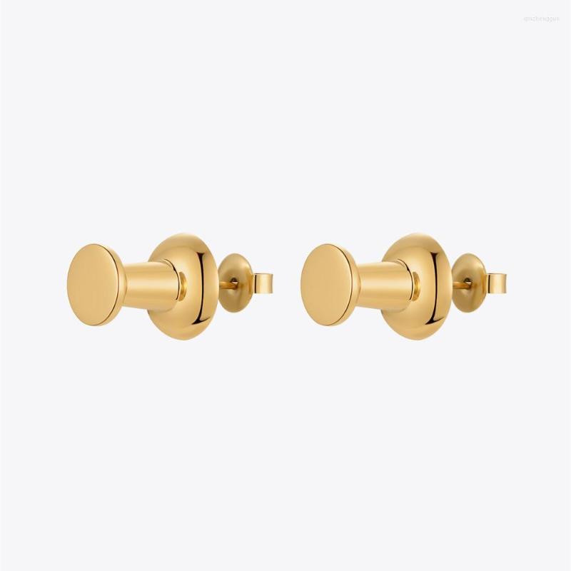 

Stud Earrings ENFASHION Piercing Pin Earings Christmas Gold Color For Women Pendientes Mujer Stainless Steel Fashion Jewelry E221424