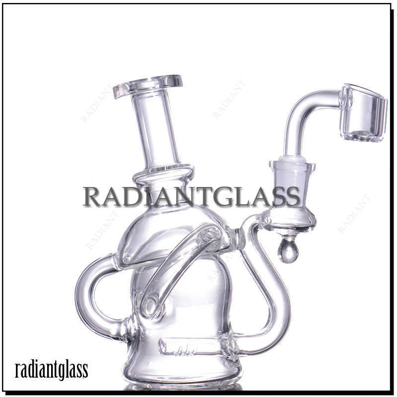 

Hookahs Mini Recycler Bong Glass Bongs For Tobacco Dery Herb Portable Smoking Water Pipe Wholesale China
