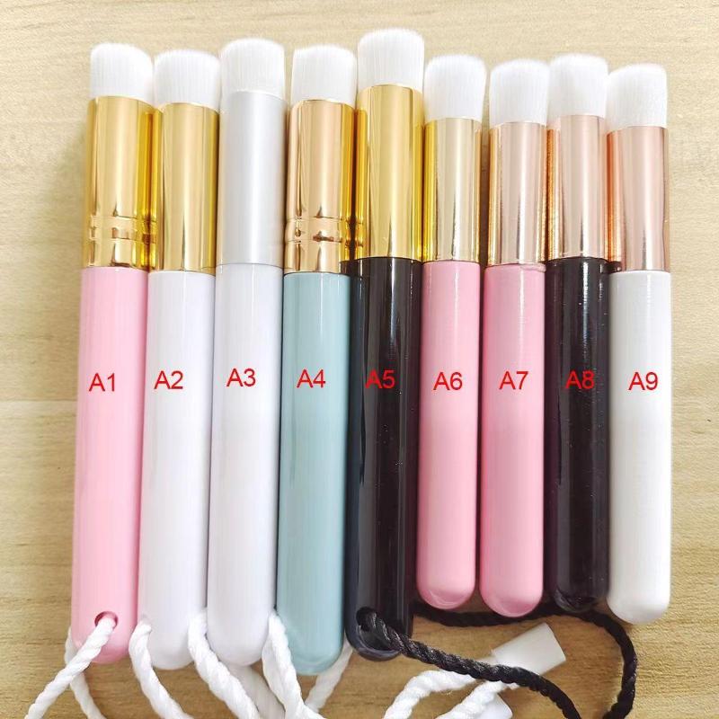 

Makeup Brushes Custom Eyelash Cleaning Brush Private Label Lash Shampoo For Extensions Peel Off Blackhead Remover Tools