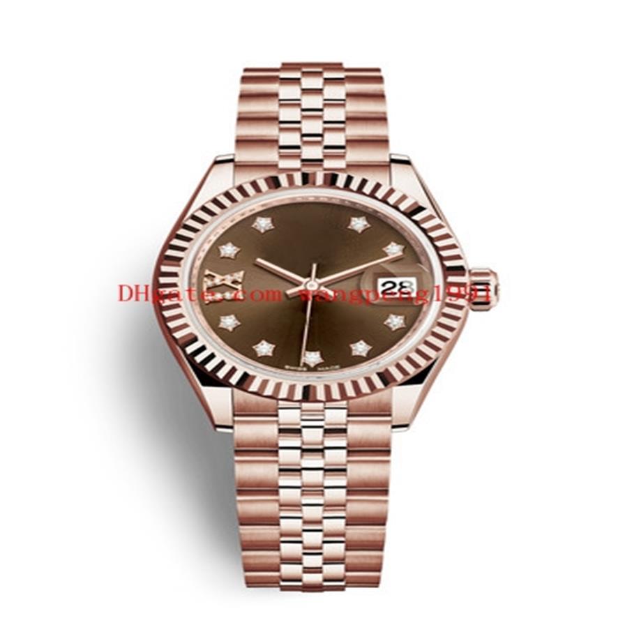 

10 style Ladies 31mm Datejust watch 279165 279173 279175 18K Rose Gold 2813 Movement mechanical Automatic Women Watch Watches287p