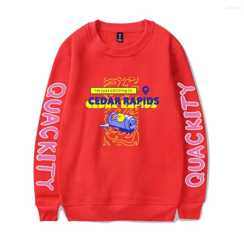 

Men's Hoodies WAWNI Quackity O-neck Sweatshirts Unisex Fashion Sweatshirt Pullover Harajuku Breathable Oversized Casual Top Cosplay 2022, Black