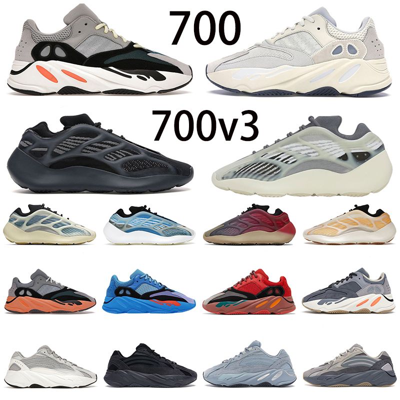 

With Original Box Designer v3 Sneakers V2 Running Shoes Men Women Azael Alvah Fade Yeezies Salt Solid Grey Analog Hi-Res Red Blue Static Vanta DtUD, 18