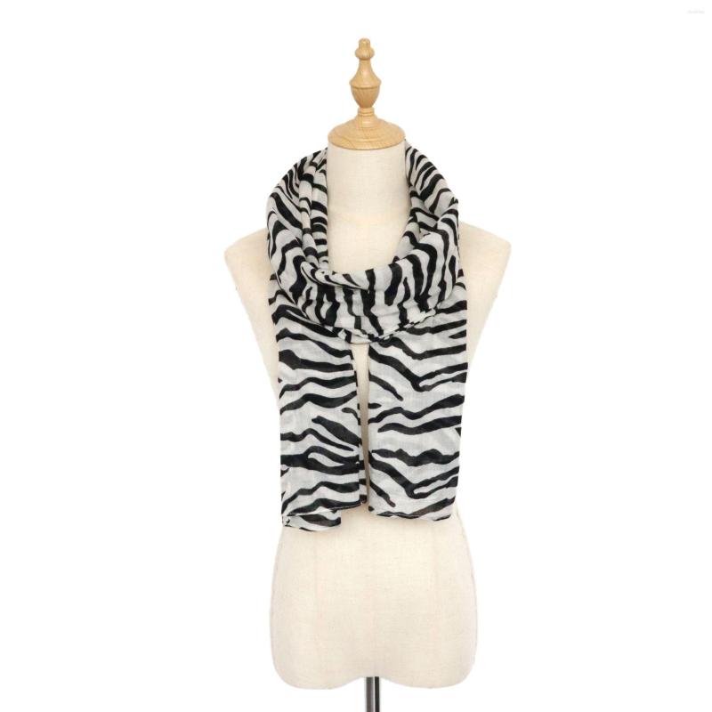 

Scarves 2022 Zebra Print Scarf Shawls Soft Hijab Wrap Wholesale 10pcs/LOT