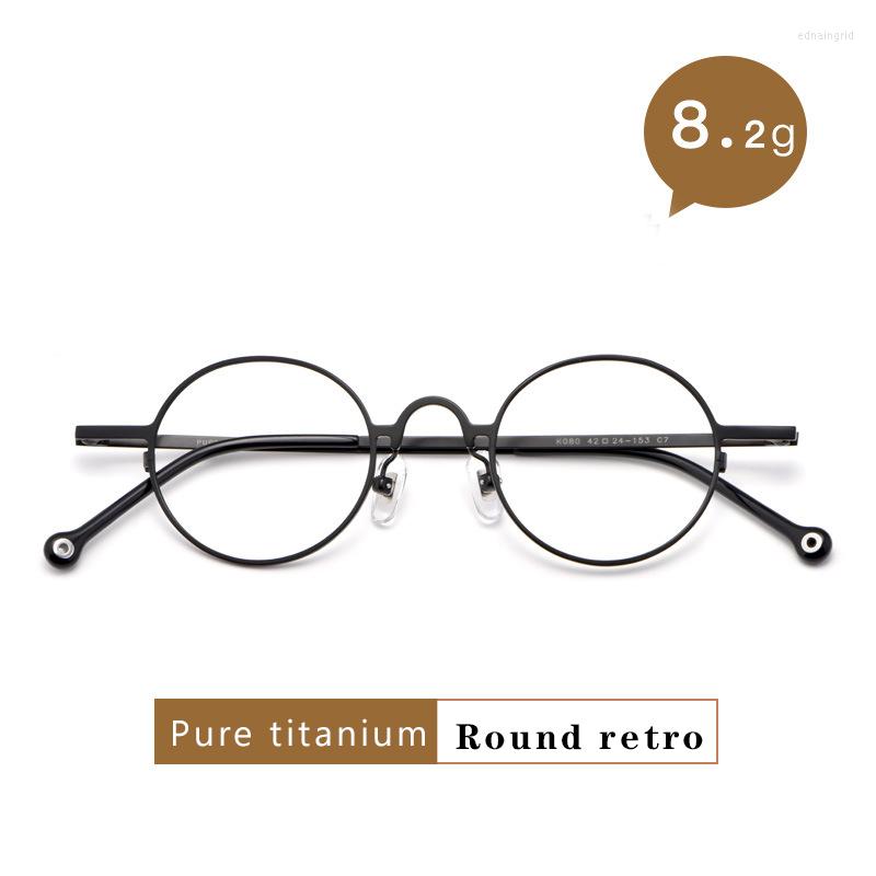 

Sunglasses Frames Men Eyewear Optical Glasses Frame Prescription High Degree Small Women Round Eyeglasses Titanium Light Weight Spectacles