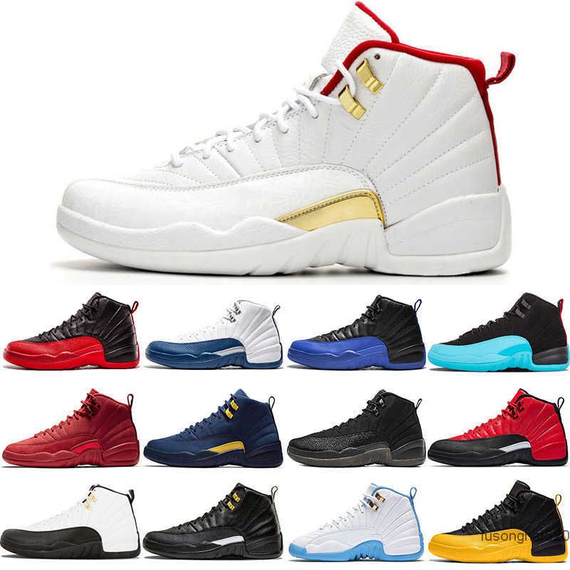 

2023 new classic jumpman basketball shoes 12 men 12s black purple CNY Dark concord FIBA Flu Game french blue gym red Michigan taxi JORDON