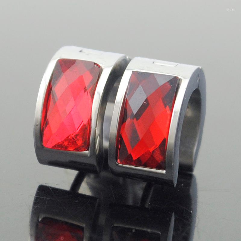 

Hoop Earrings ATGO Acrylic Crystal Women Jewelry 7 Color Party Gifts BE356