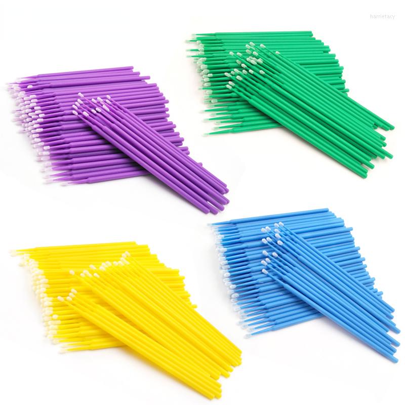 

Makeup Sponges 100 PCS Disposable Cotton Swab Eyelash Extension Tools Mascara Applicator Brush Lashes Remove Tool