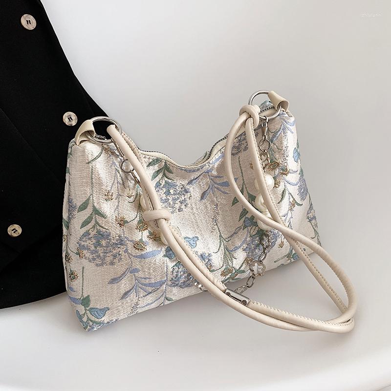 

Evening Bags Preppy Style Ins Women's Bag 2022 Summer Korean Chain Fashion Shoulder Armpit Dumpling, Hit color