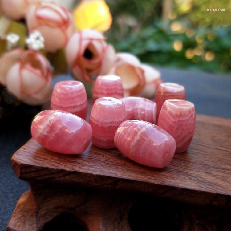 

Beads Rhodochrosite Egg Pink 10 13/15/17/18mm For DIY Jewelry Making Loose BeadsFPPJ Wholesale Nature Gemstone