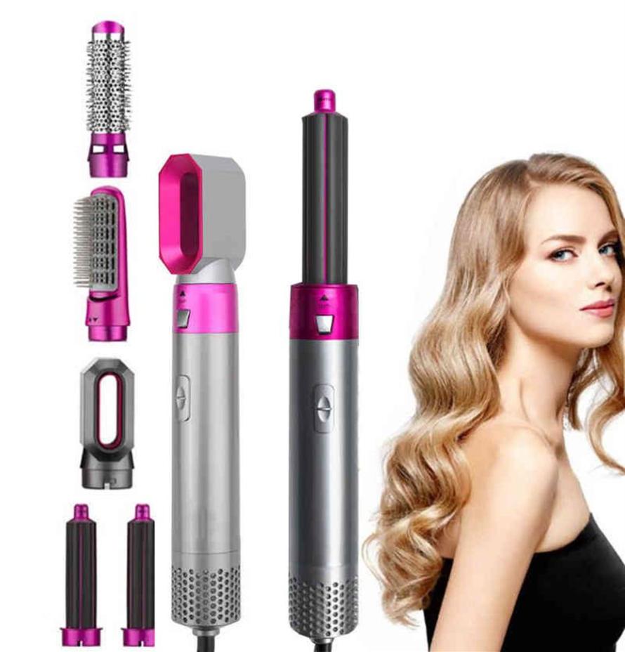 

Blow Dryer 5 In 1 Hair Dryer Comb Brush Automatic Curler Professional Curling Iron Straightener Styling Tools Blow34417954886